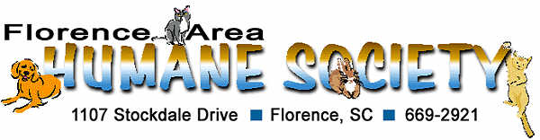 Florence Area Humane Society - South Carolina
