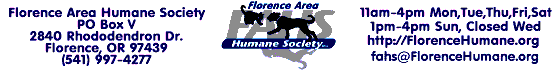 Florence Area Humane Society